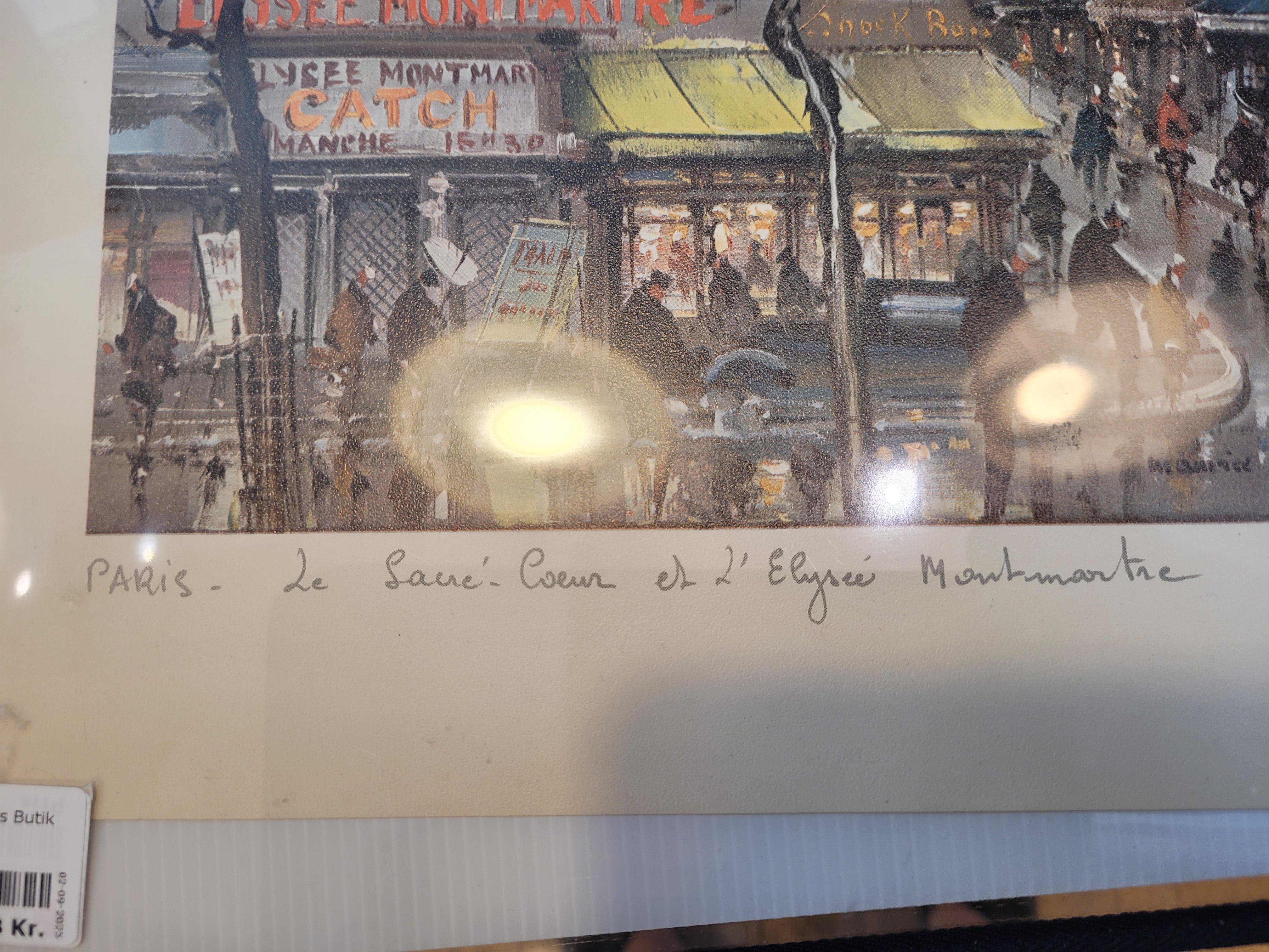 To tryk. Motiv Paris